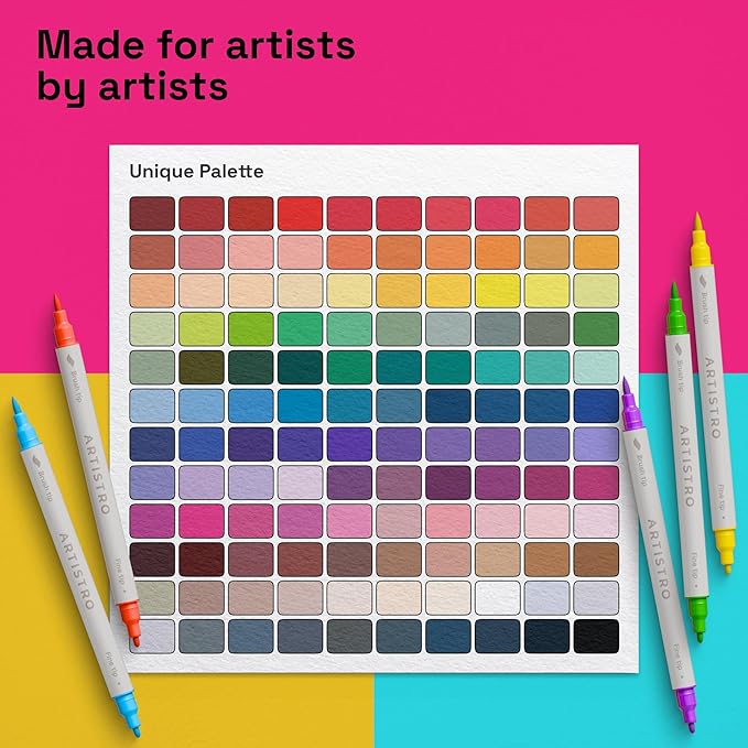ARTISTRO 120 Acrylic Paint Markers - Image 5
