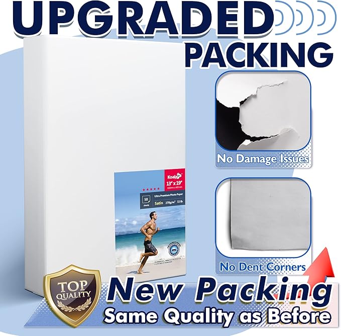 Koala Ultra Premium Photo Paper 13x19 In Satin Photo Printer Paper - Image 2