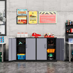 fesbos metal storage cabinet-36” tall steel file cabinet, package contents
