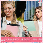 Fuutreo 8 Pcs 8.5'' x 11'' Colored Legal Pad Writing Pads Narrow Ruled 50 - Image 5