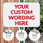 Custom Sign, Personalized Metal Signs, Customize - Image 4