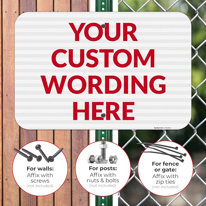 Custom Sign, Personalized Metal Signs, Customize - Image 4