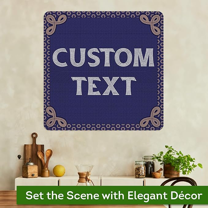 Custom Sign, Custom Street Sign, 11 Font Colors, 13 Font Styles, 4 Hole Options - Image 4