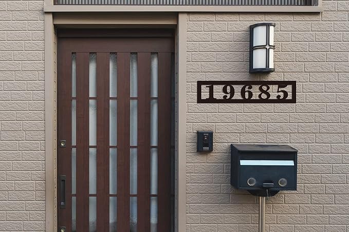 Personalized Horizontal House Numbers - Image 8