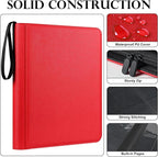 GEAoffice Premium Top Loader Binder 9 Pockets, Waterproof PU Leather Card Binder - Image 3