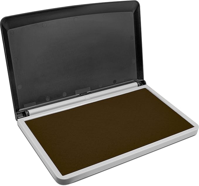 MaxMark Large Premium Brown Ink Stamp Pad - Image 2