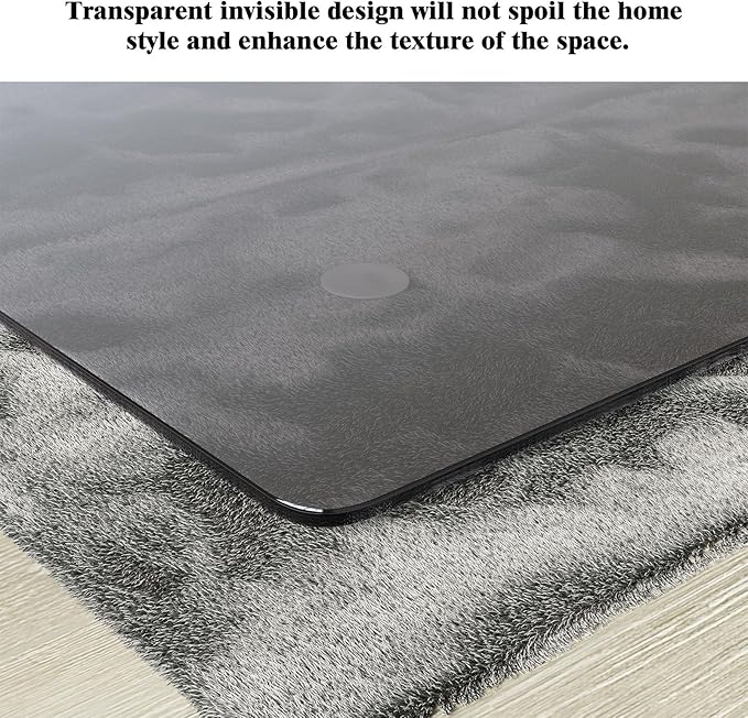 Koonmi Tempered Glass Chair Mat - Image 7