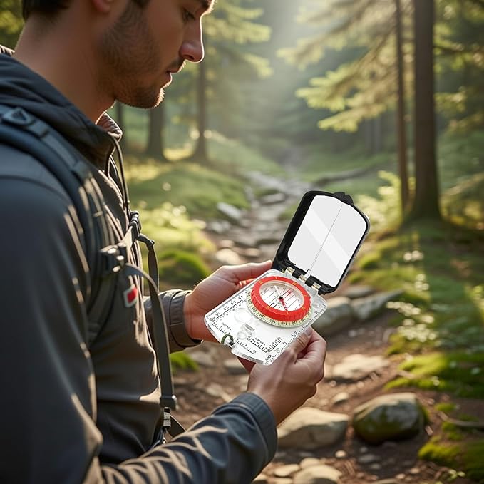 Trekker's Compass Crew Professional Military Lensatic Compass - Image 7