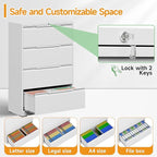 LONGLINK 4 Drawer Lateral File Cabinets - Image 6