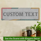 Custom Sign, Custom Street Sign, 11 Font Colors, 13 Font Styles, 4 Hole Options - Image 4