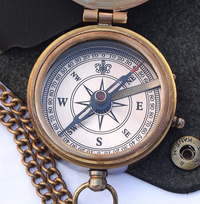 A S Handicrafts Engraved Compass Gift - Image 5