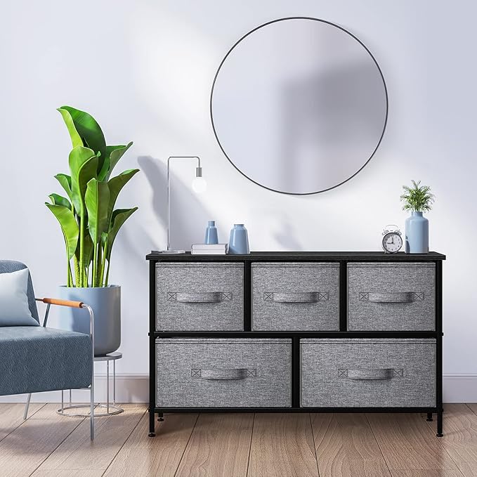 Sorbus Dresser with 5 Drawers - Image 6