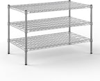 Regal Altair 24" Deep x 42" Wide x 27" Height Wire Shelving Kit | 3-Tier | NSF by Regal+Altair