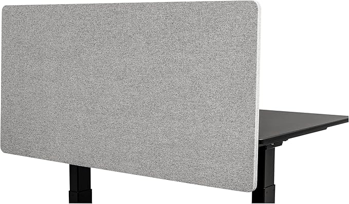 Stand Up Desk Store ReFocus Clamp-on Acoustic Desk Divider Privacy Panel That by SStandUpDeskStore