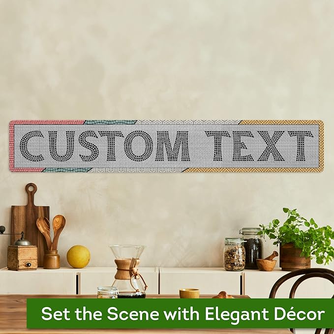 Custom Sign, Custom Street Sign, 11 Font Colors, 13 Font Styles, 4 Hole Options - Image 4