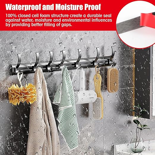 Double Sided Tape Heavy Duty, Waterproof Mounting Foam Tape, 36.5ft Length - Image 2