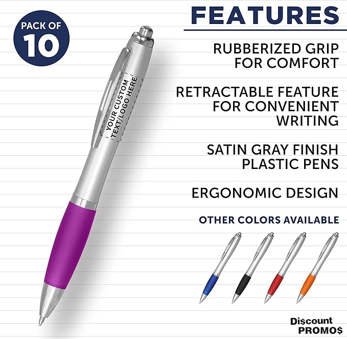 DISCOUNT PROMOS Personalized Ballpoint Pens - Image 2