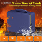 ENGPOW Fireproof Document Box, Hard Fireproof Box - Image 3