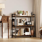 Book Shelf, 3 Tier Bookshelf 31.49" Width, Book Shelf Storage and Organization - Image 4