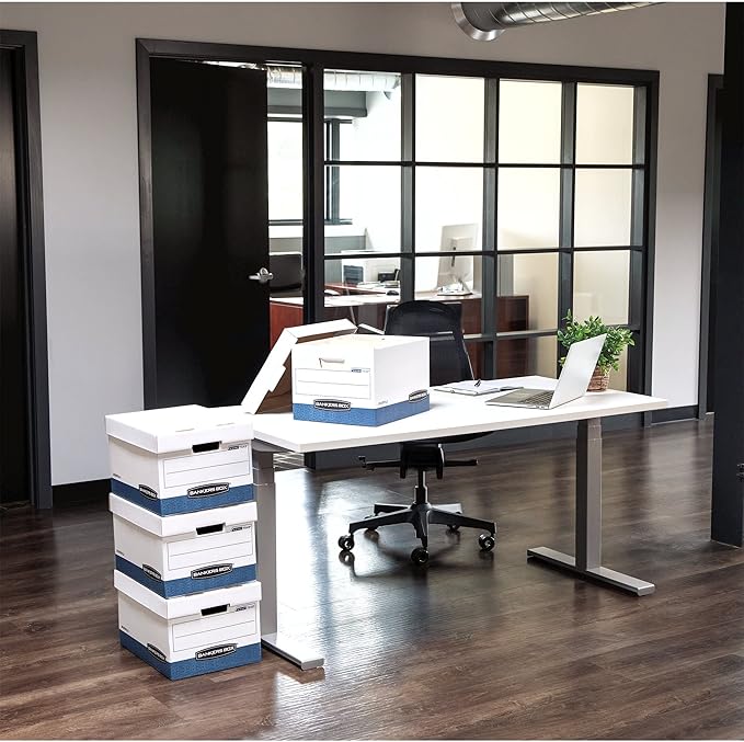 Bankers Box 20-Pack Medium Duty File Storage Boxes - Image 7