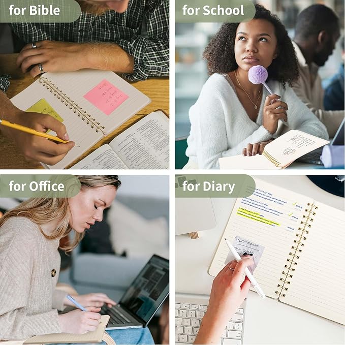Spiral Notebook-5.75" x 8.125" College Ruled Journal - Image 6
