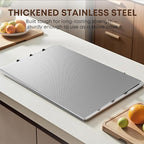 KORVOS Stainless Steel Cutting Board, 304 Stainless Steel Cutting Boards - Image 6