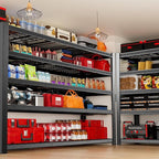 ZEUKMXOO Heavy Duty Garage Shelving, 5-Tier Storage Shelves, 3050LBS Capacity - Image 2