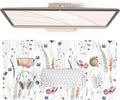 QiyI Large Mouse Pad, Cute Flower Desk Mat by QIYI