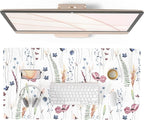 QiyI Large Mouse Pad, Cute Flower Desk Mat by QIYI