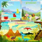 URSKYTOUS 80Pcs Animal Erasers Kids Desk Pets Pencil Erasers 3D Puzzle Eraser - Image 5