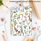Undated Weekly and Monthly Planner – 12-Month To Do List Notebook Organizer - Image 6