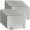 Fabbay 10 Pcs Acoustic Freestanding Desk Divider Desk Partition 16 x 24 Inch by Fabbay