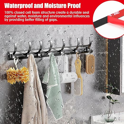 Double Sided Tape Heavy Duty, Waterproof Mounting Foam Tape, 36.5ft Length - Image 2