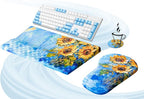 Ospelelf Ergonomic Mouse Pad and Keyboard Stand Wrist Rest Set, Memory Foam by OspelelfOfficeSupplies