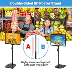 VAIIGO Sign Holder Stand 8.5 x 11, Adjustable Poster Stand - Image 4
