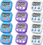 12 Pack Digital Kitchen Timer Magnetic Digital Timer by Unknown
