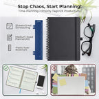 IN-LUXPRO Planner 2026 Daily Weekly and Monthly, 12 Months Spiral Bound - Image 8