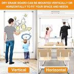 Large Magnetic Dry Erase Whiteboard, Dry Erase White Board - Image 6