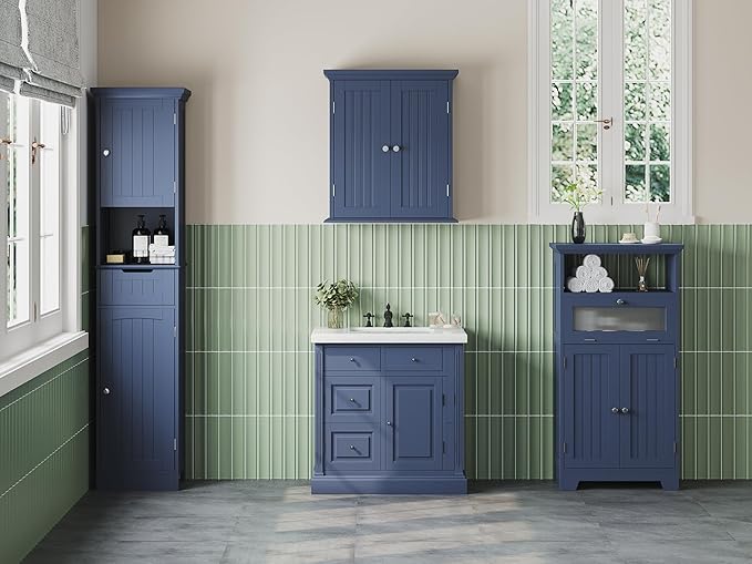 ChooChoo Bathroom Floor Storage Cabinet - Image 7
