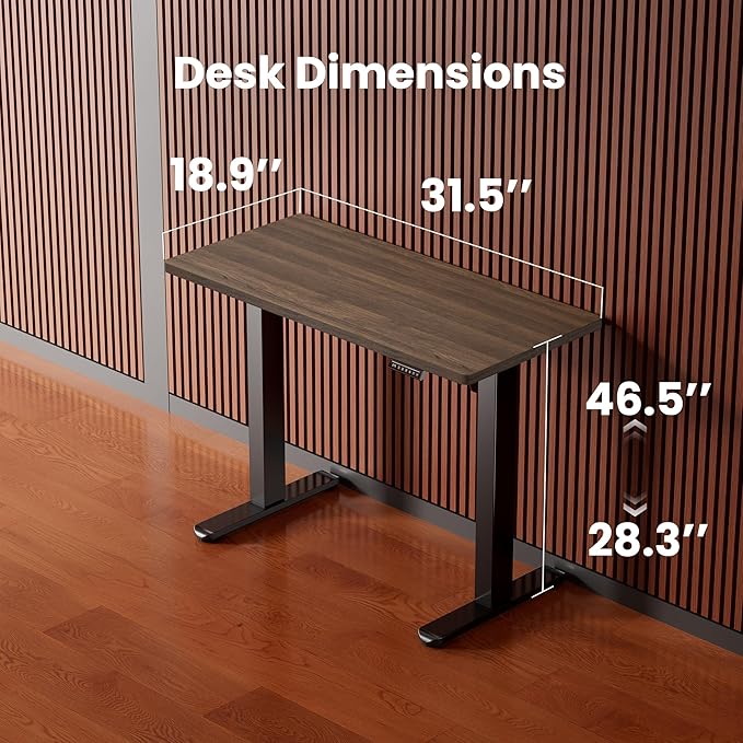 ErGear Height Adjustable Electric Standing Desk, 31.5 x 18.9 Inches Sit Stand - Image 3