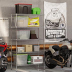 Regal Altair 18" Deep x 42" Wide x 74" Height Wire Shelving Kit | 5-Tier | NSF - Image 5
