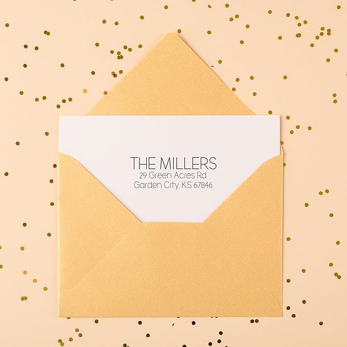 Address Stamp - Custom Stamps for Mailing I Create Personalized Name and Return - Image 6