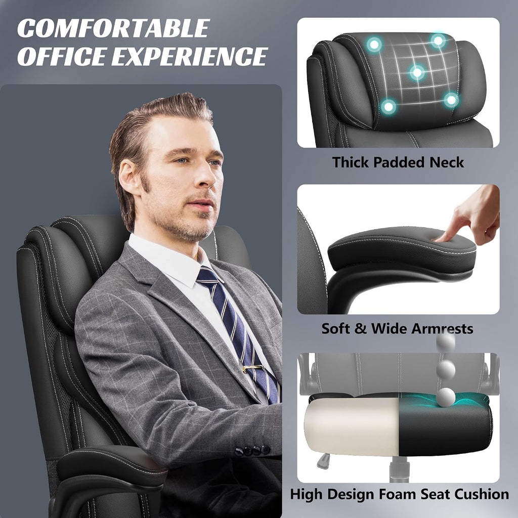 heroset office chair, ergonomic big and tall computer on a desk or shelf