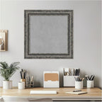 Amanti Art Black Framed Magnetic Board 20x20 Small Vision Board - Image 5