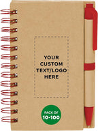 Custom Mini Spiral Notebooks by DISCOUNTPROMOS