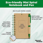 Custom Mini Spiral Notebooks - Image 3