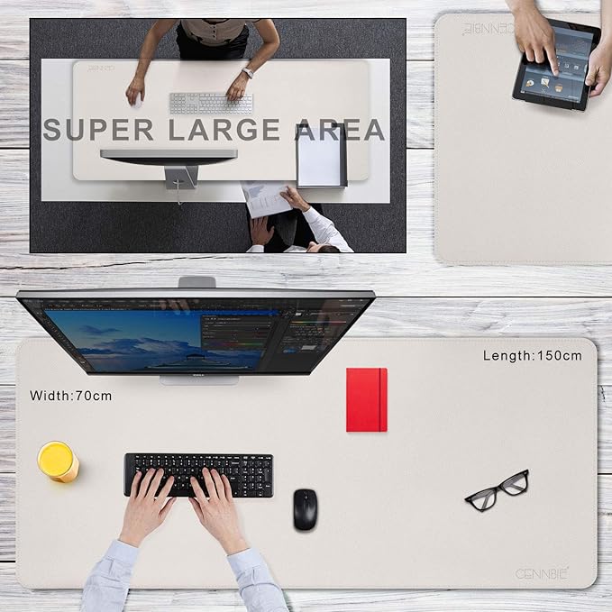 CENNBIE 59" x 27.5" 4XL Super Large Desk Mat - Image 2