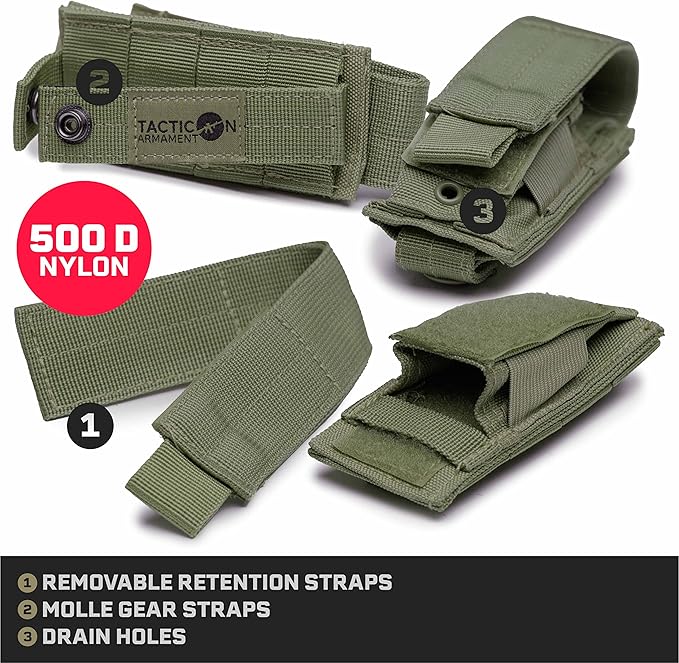 Tacticon P1 P2 P3 BattlePouch | Universal Pistol Mag Pouch | Combat Veteran - Image 3