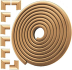 Baby Proof Corners and Edges 18.2ft, Fireplace Baby Proofing Bumper Guard by Dekukar