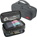 JOINPRO Pencil Case, Large Capacity Pencil Case Organizer; Double Zipper by JOINPRO